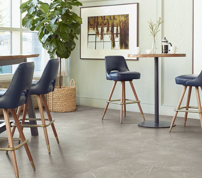 Philadelphia Commercial - Vecchio - Luxury Vinyl Tile - Giallo floor installation