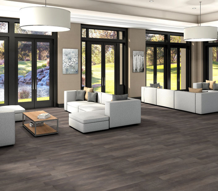 Philadelphia Commercial - In The Grain II 20 - Luxury Vinyl Plank - Elmwood floor installation