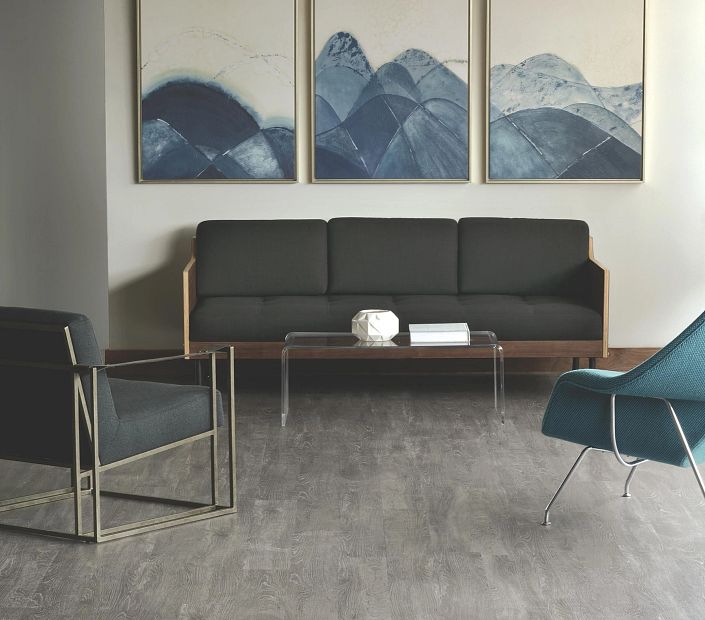 Philadelphia Commercial - In The Grain II 20 - Luxury Vinyl Plank - Milo floor installation
