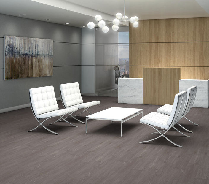 Philadelphia Commercial - In The Grain II 20 - Luxury Vinyl Plank - Milo floor installation