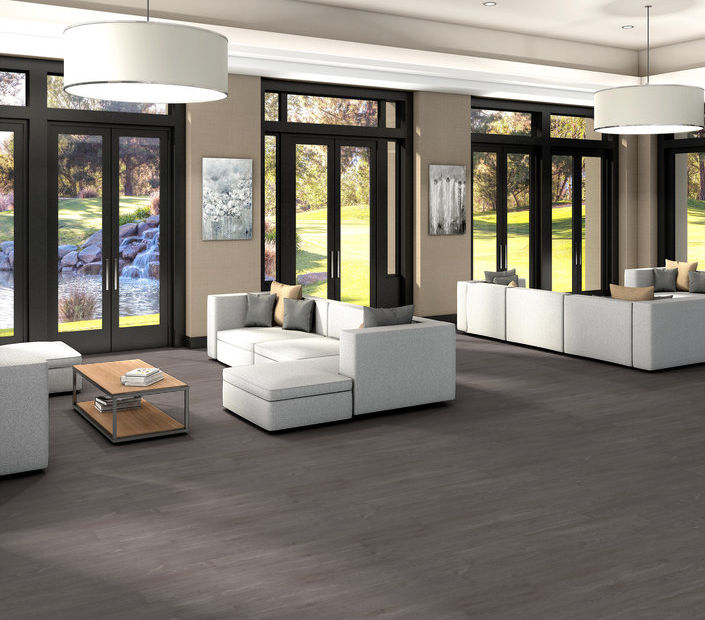 Philadelphia Commercial - In The Grain II 20 - Luxury Vinyl Plank - Milo floor installation