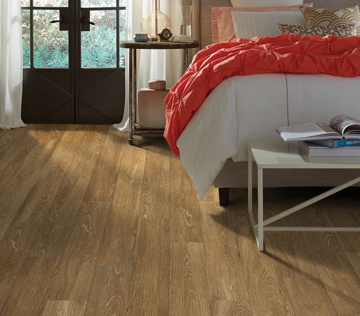 Philadelphia Commercial - In The Grain II 20 - Luxury Vinyl Plank - Farro floor installation