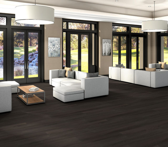 Philadelphia Commercial - Philosopher's Tree - Luxury Vinyl Plank - Burnished Timber floor installation