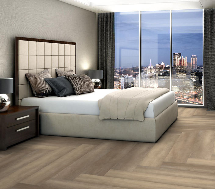 Philadelphia Commercial - Philosopher's Tree - Luxury Vinyl Plank - Honeycomb floor installation