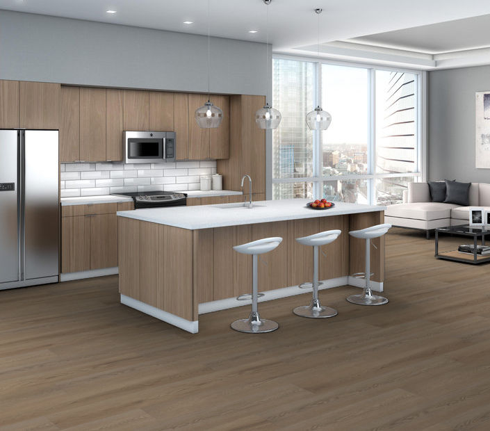 Philadelphia Commercial - Philosopher's Tree - Luxury Vinyl Plank - Canyon floor installation