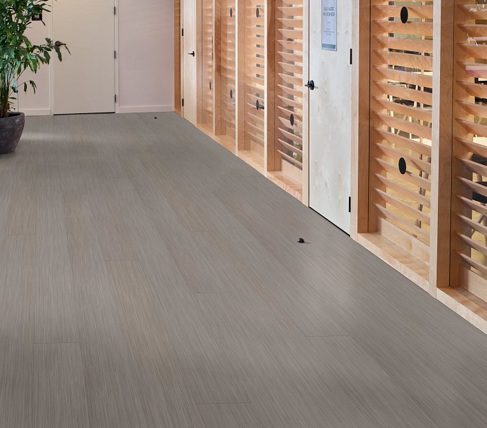 Philadelphia Commercial - Philosopher's Tree - Luxury Vinyl Plank - Fog floor installation