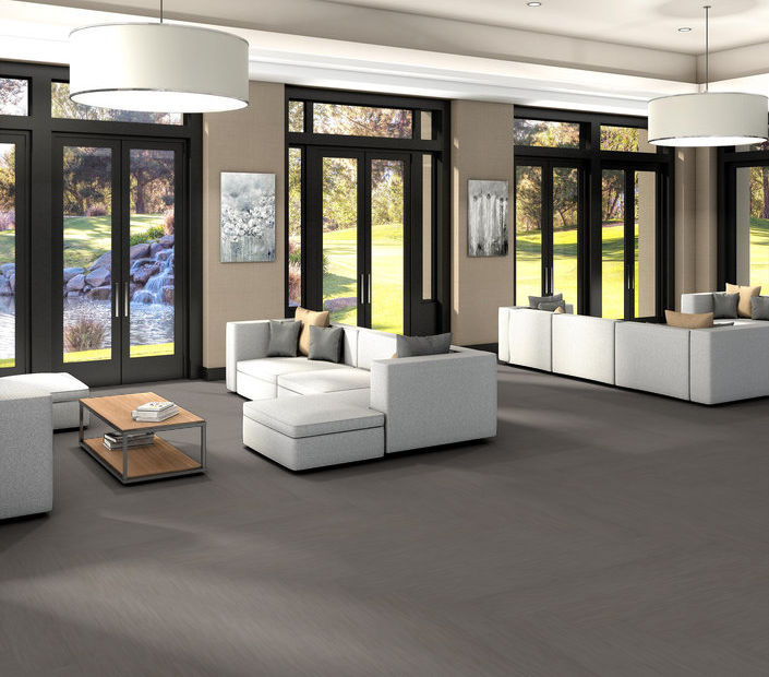 Philadelphia Commercial - Philosopher's Tree - Luxury Vinyl Plank - Fog floor installation