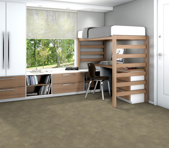 Philadelphia Commercial - Vecchio - Luxury Vinyl Tile - Verditalia floor installation