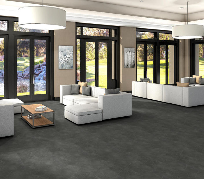 Philadelphia Commercial - Vecchio - Luxury Vinyl Tile - Pietra floor installation