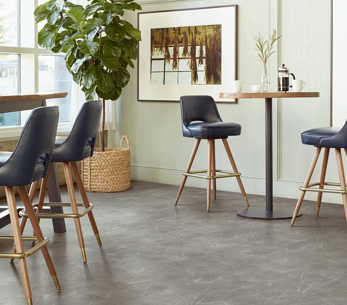 Philadelphia Commercial - Vecchio - Luxury Vinyl Tile - Dolomite floor installation