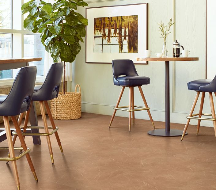 Philadelphia Commercial - Vecchio - Luxury Vinyl Tile - Serena floor installation