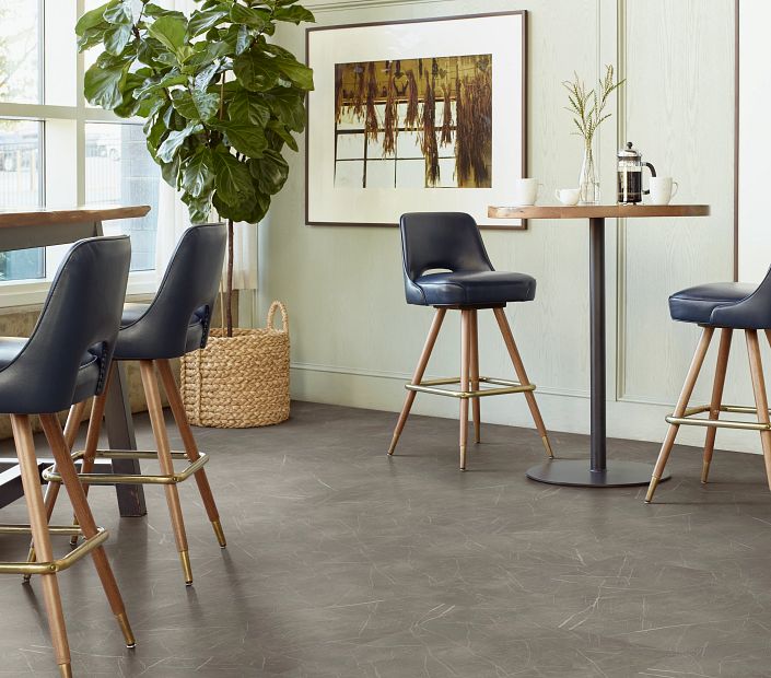 Philadelphia Commercial - Vecchio - Luxury Vinyl Tile - Dorata floor installation