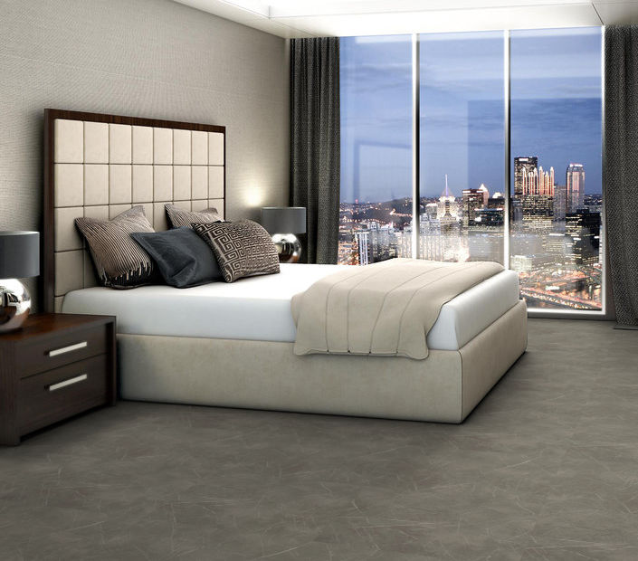 Philadelphia Commercial - Vecchio - Luxury Vinyl Tile - Dorata floor installation