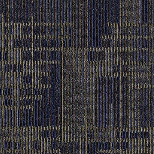 Aladdin Commercial - Set In Motion - Carpet Tile - Indigo Batik