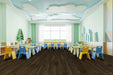 Hartco - Nod to Nature Individuality - 9 in. x 60 in. Luxury Vinyl - Loose Lay - Pastoral Brown Room Scene