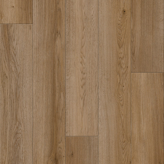 Hartco - Nod to Nature Rewilding - 7 in. x 48 in. Luxury Vinyl - Dryback - Predictable Brown