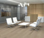 Philadelphia Commercial - Strie - Luxury Vinyl Tile - Bisque floor installation