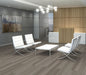 Philadelphia Commercial - Strie - Luxury Vinyl Tile - Artisan Grey floor installation