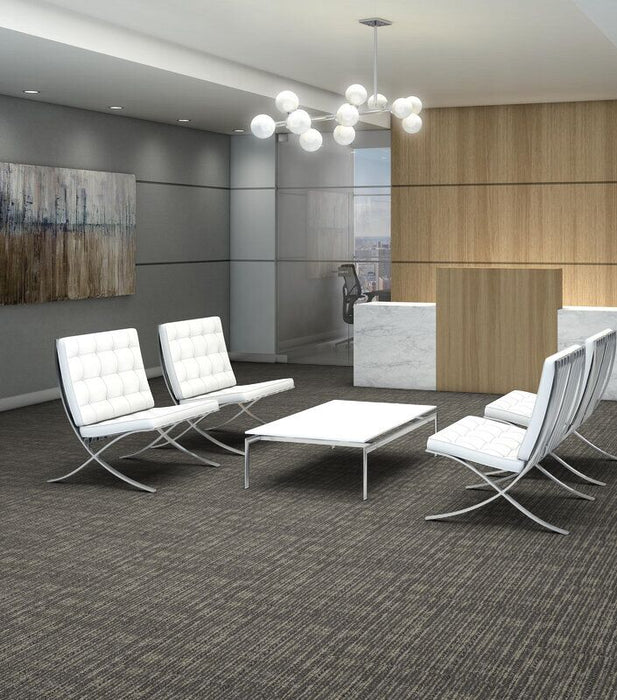 Philadelphia Commercial - Common Threads - Mesh Weave - Carpet Tile - Pebble