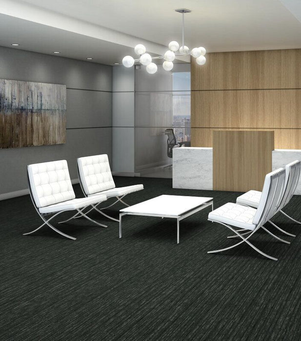 Philadelphia Commercial - Natural Formations - Layers - Carpet Tile - Black Tourmalin