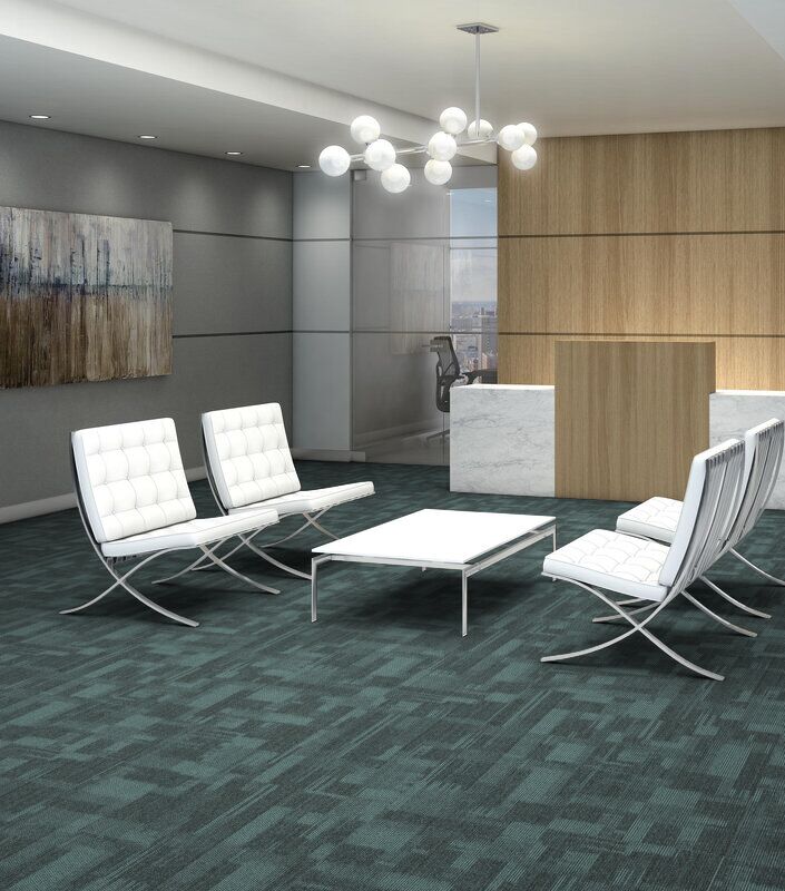 Philadelphia Commercial - Beyond Basic - Pure Attitude - Carpet Tile - Swanky installed