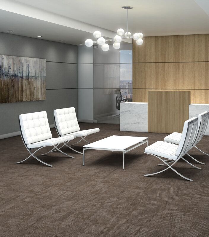 Philadelphia Commercial - Surface Works - Chiseled - Carpet Tile - Compose Office Install