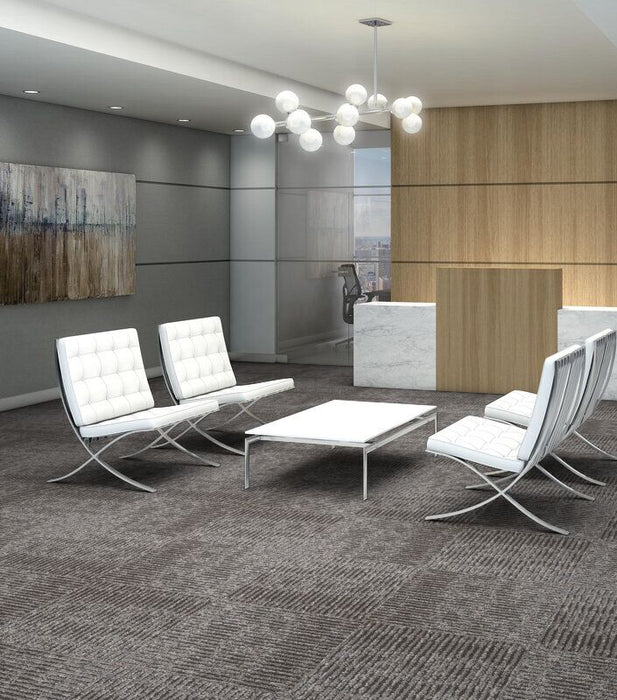Philadelphia Commercial - Relativity - Chain Reaction - Carpet Tile - Falling Domino