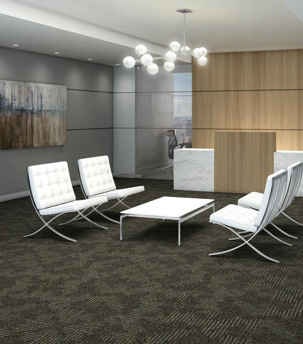Philadelphia Commercial - Relativity - Ripple Effect - Carpet Tile - Stone's Throw