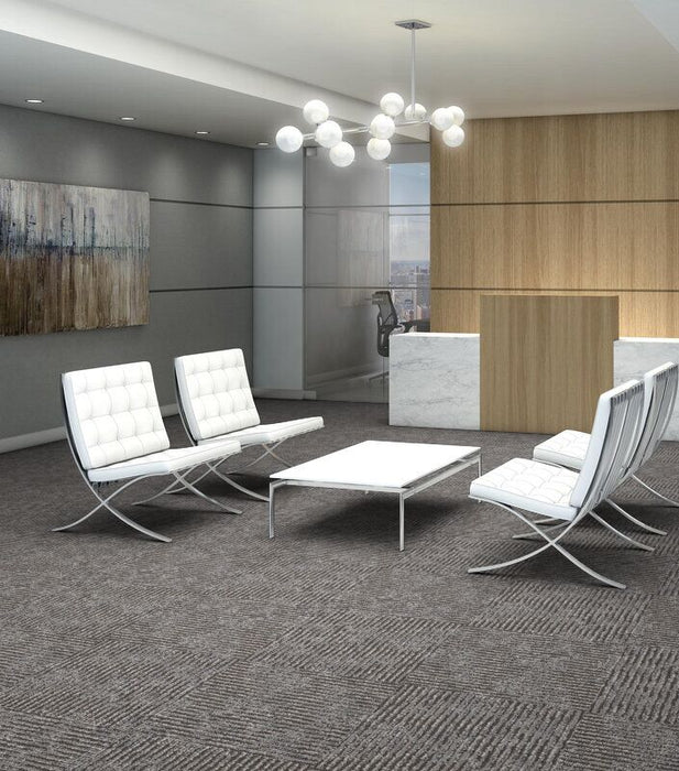 Philadelphia Commercial - Relativity - Ripple Effect - Carpet Tile - Falling Domino