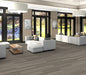 Philadelphia Commercial - Strie - Luxury Vinyl Tile - Artisan Grey floor installation