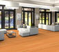 Philadelphia Commercial - Strie - Luxury Vinyl Tile - Vivid Orange floor installation