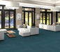 Philadelphia Commercial - Color Scope 20 - Luxury Vinyl Tile - Turquoise floor installation