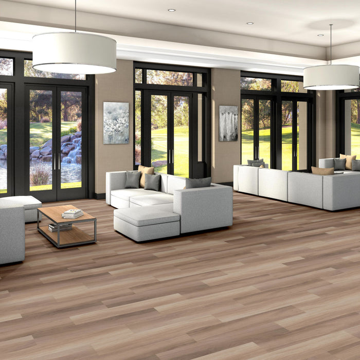 Philadelphia Commercial - Fortitude - Luxury Vinyl Plank - Almond Oak Installed