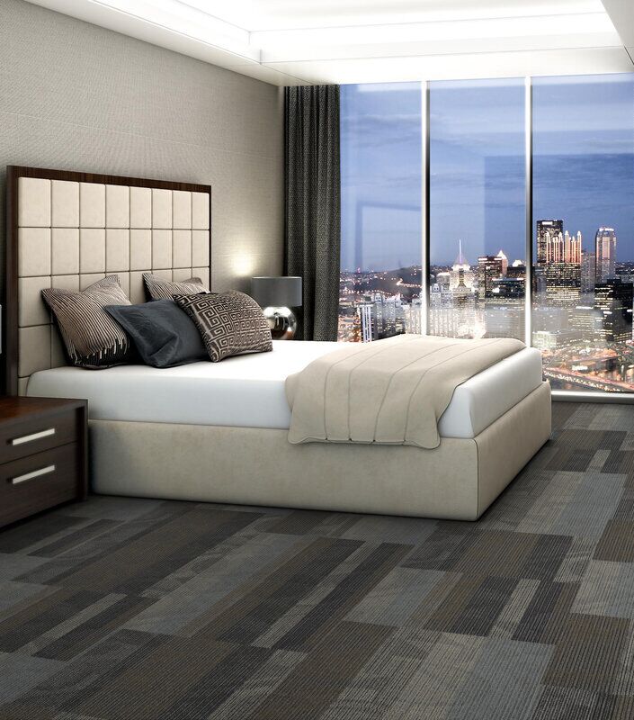 Philadelphia Commercial - Interference - Feedback - Carpet Tile - Velocity Hotel Room