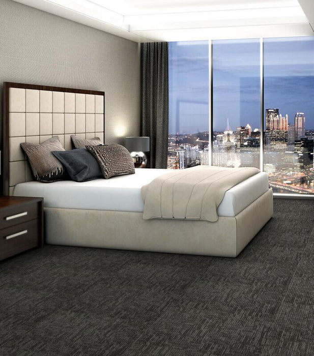 Philadelphia Commercial - Duo Collection - Carbon Copy - Carpet Tile - Carbonized