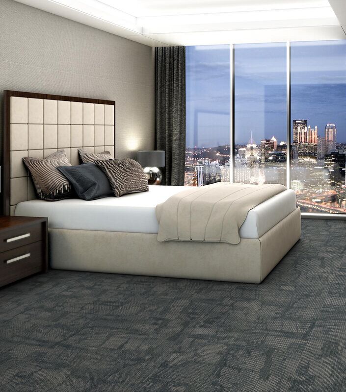 Philadelphia Commercial - Surface Works - Chiseled - Carpet Tile - Imagine Hotel Install