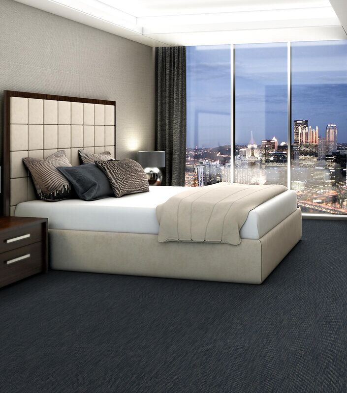 Philadelphia Commercial - Flattery - Carpet Tile - Cleverish Hotel Install