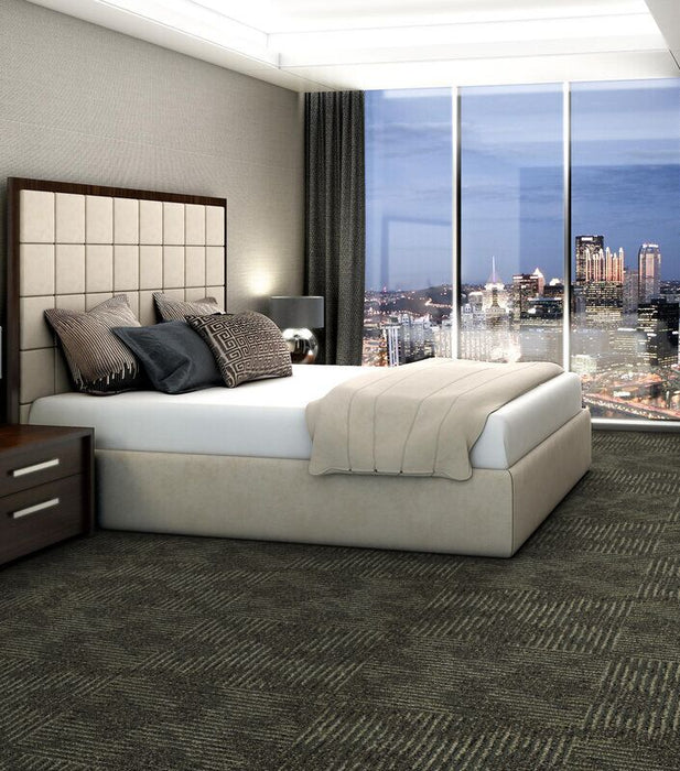 Philadelphia Commercial - Relativity - Ripple Effect - Carpet Tile - Stone's Throw