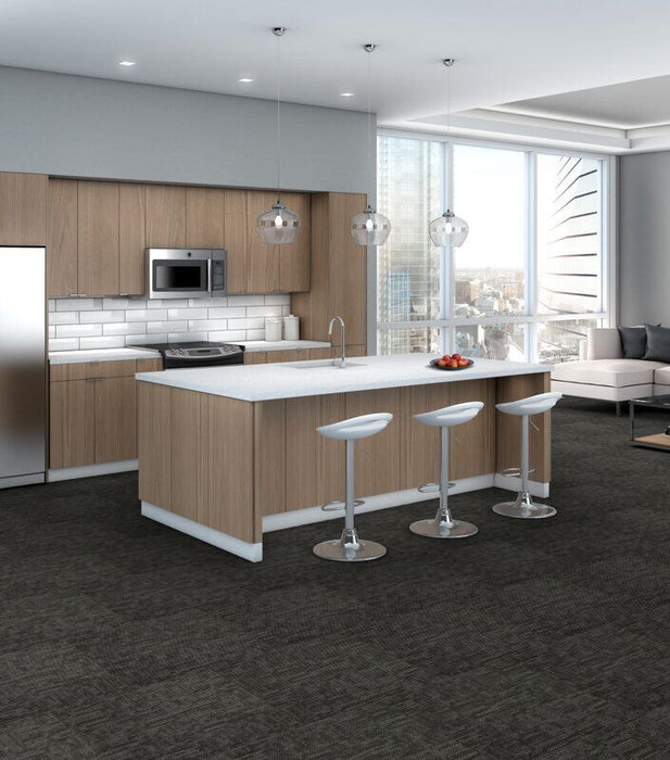 Philadelphia Commercial - Duo Collection - Carbon Copy - Carpet Tile - Carbonized