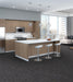 Philadelphia Commercial - Surface Works - Crackled - Carpet Tile - Sculpt Kitchen Install
