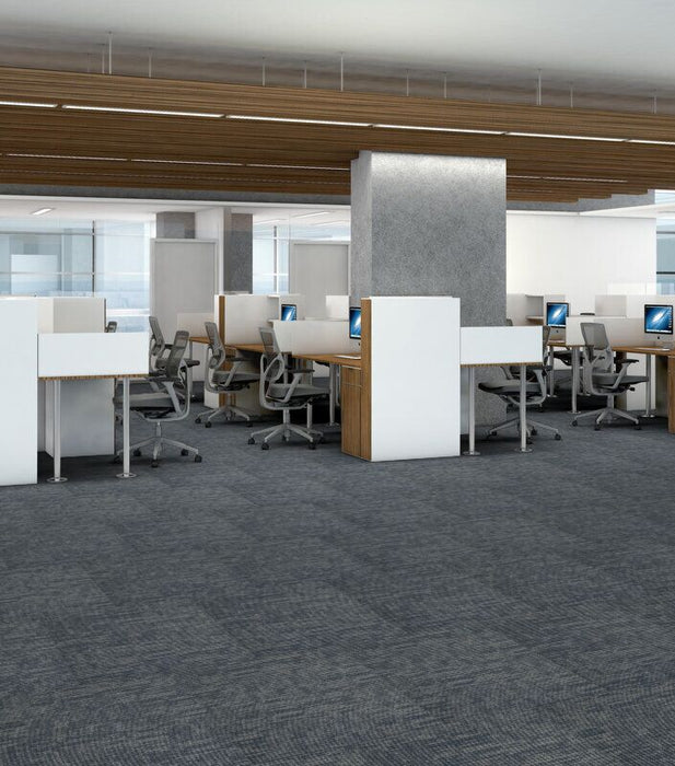 Philadelphia Commercial - Duo Collection - Carbon Copy - Carpet Tile - Side-Kick