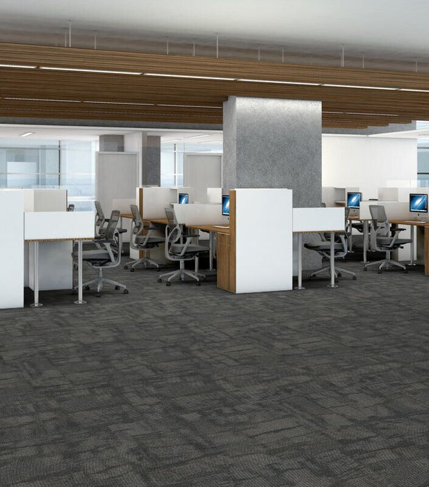 Philadelphia Commercial - Surface Works - Chiseled - Carpet Tile - Model Call Center Install