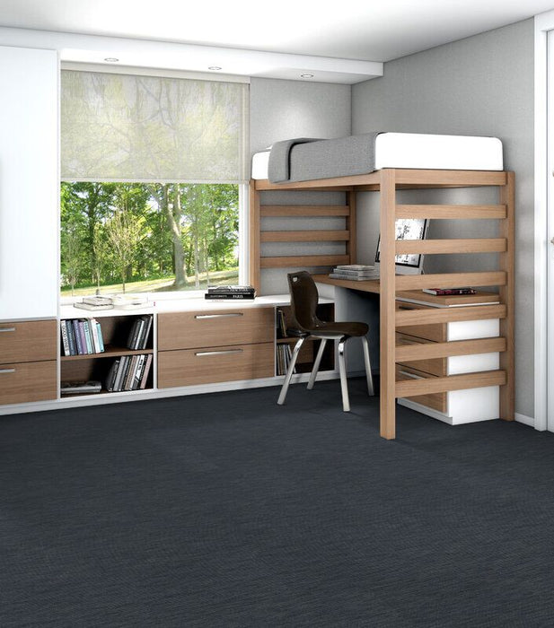 Philadelphia Commercial - Flattery - Carpet Tile - Cleverish Dorm Instal