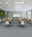 Philadelphia Commercial - Color Scope 5 - Luxury Vinyl Tile - Silver floor installation
