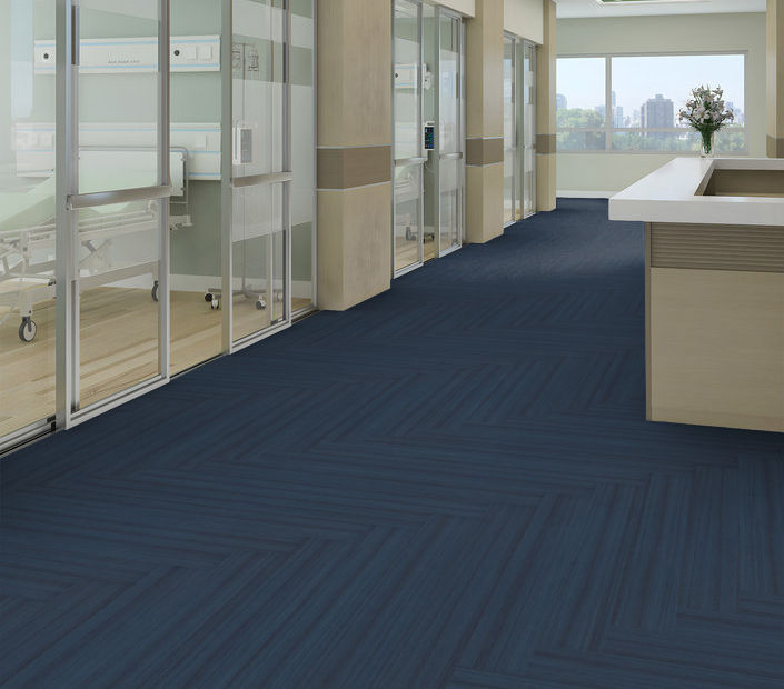 Philadelphia Commercial - Color Scope 5 - Luxury Vinyl Tile - Indigo Hospital Install
