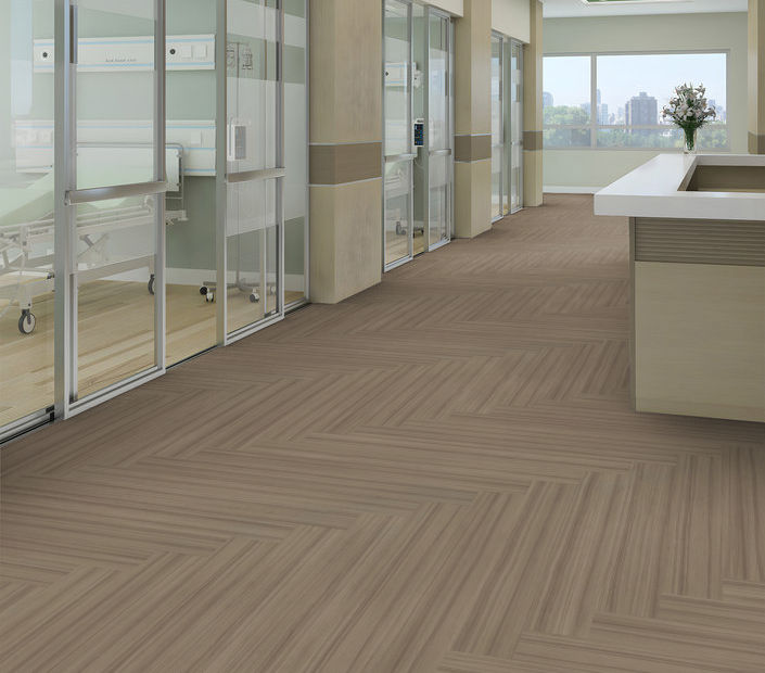 Philadelphia Commercial - Color Scope 5 - Luxury Vinyl Tile - Bistre Hospital Install