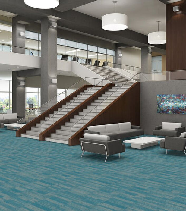 Philadelphia Commercial - Natural Formations - Ridges - Carpet Tile - Amazonite