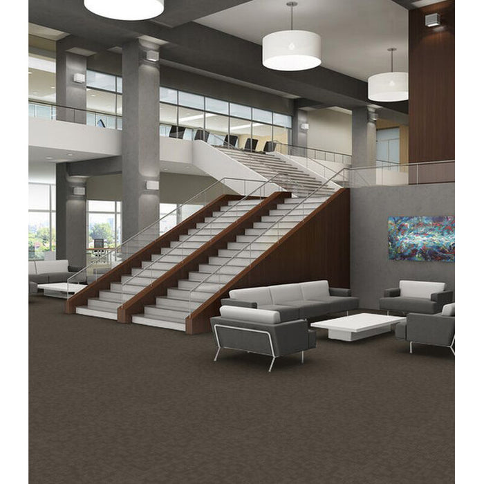Philadelphia Commercial - Affinity Collection - Forma - Carpet Tile - Comparison Room Scene