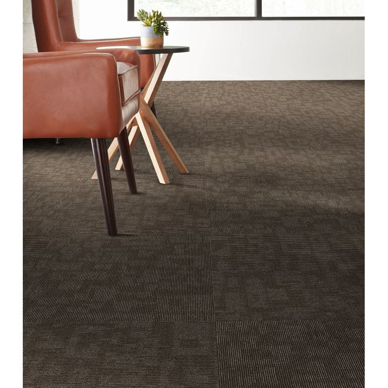 Philadelphia Commercial - Affinity Collection - Forma - Carpet Tile - Comparison Installed
