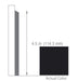 Armstrong Commercial - 4.5 in. Rubber Sculptured Wall Base - Ebony